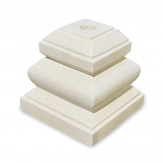 balinese parasol base cream umbrella heavy duty image