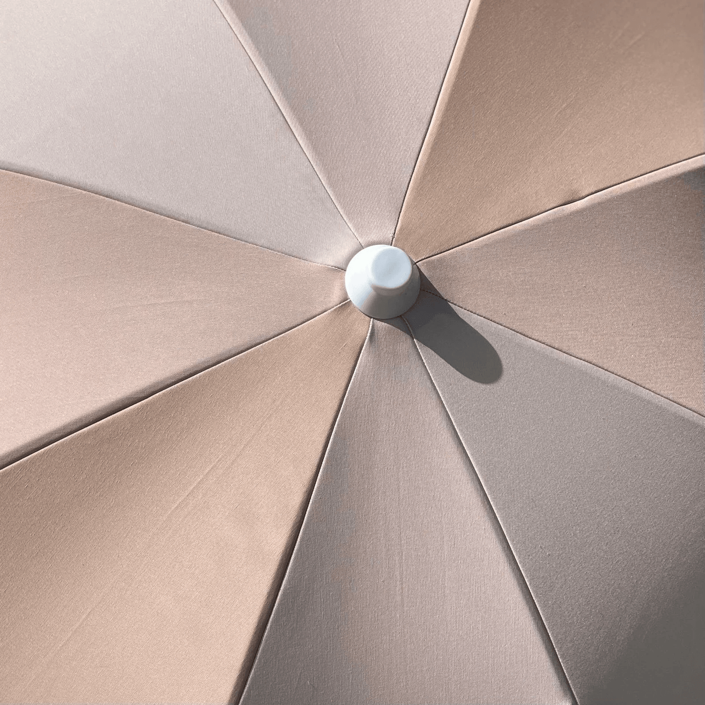 parasol umbrella beige neutral close up original design