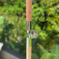 close up image of parasol hing tilt pole