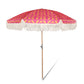 pink and orange vintage parasol