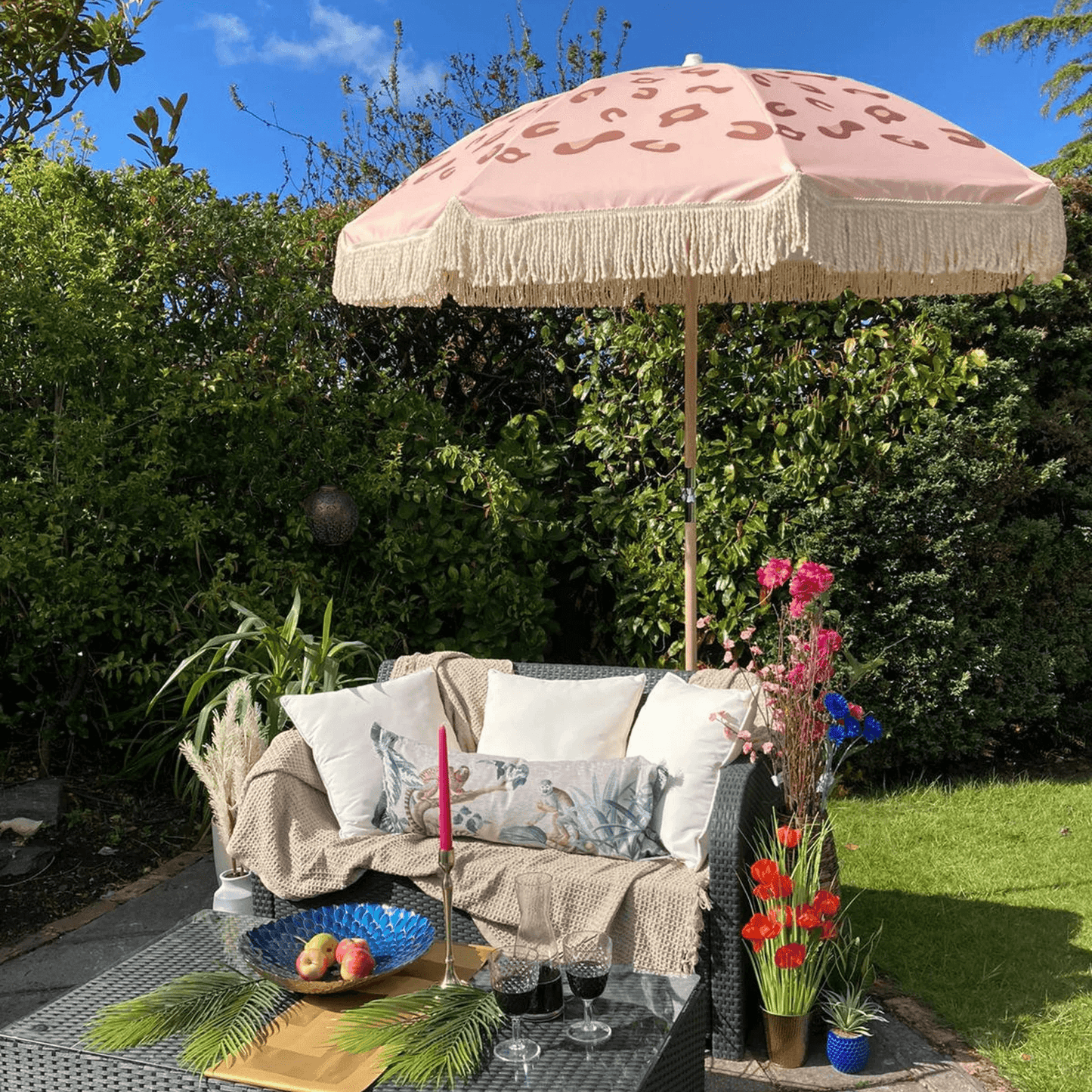 The Eleonor Leopard Print Pattern Animal Print Boho Sun Garden